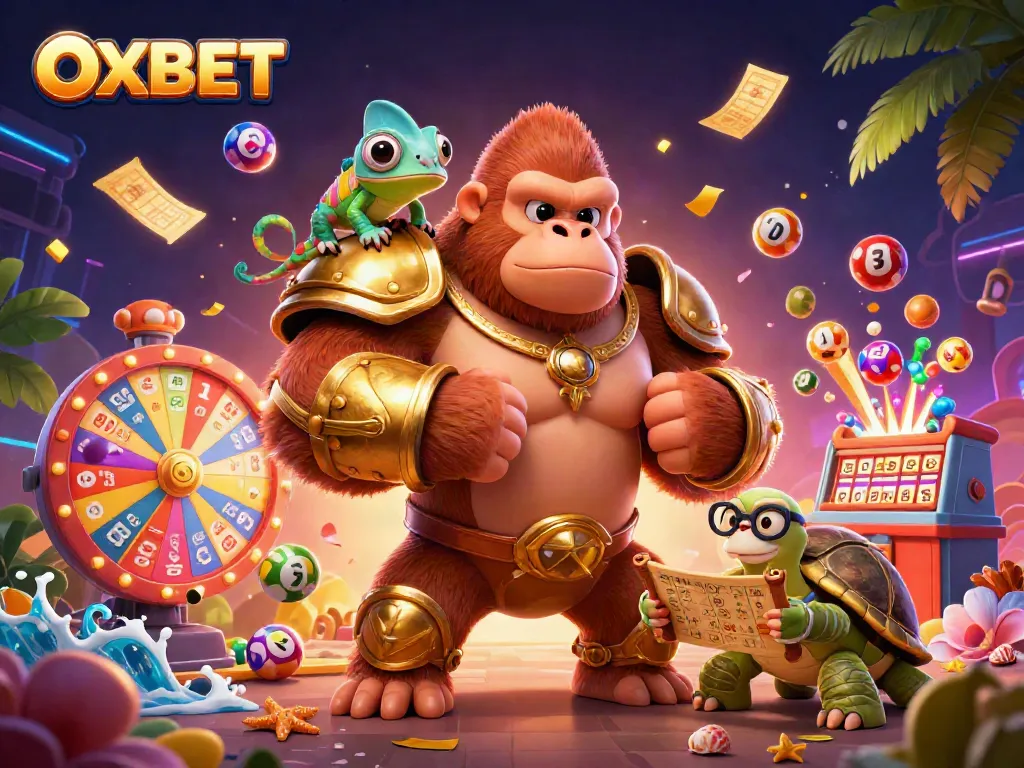 Experience exciting wins at OXBET with vibrant games, colorful elements, and dynamic action.