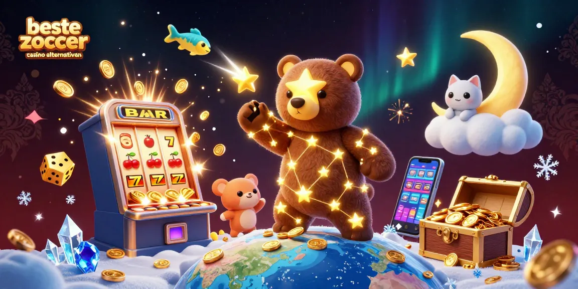 Spielen Sie im besten Zoccer Casino Alternativen mit einem fantastischen 3D-Design und Casino-Symbolen.