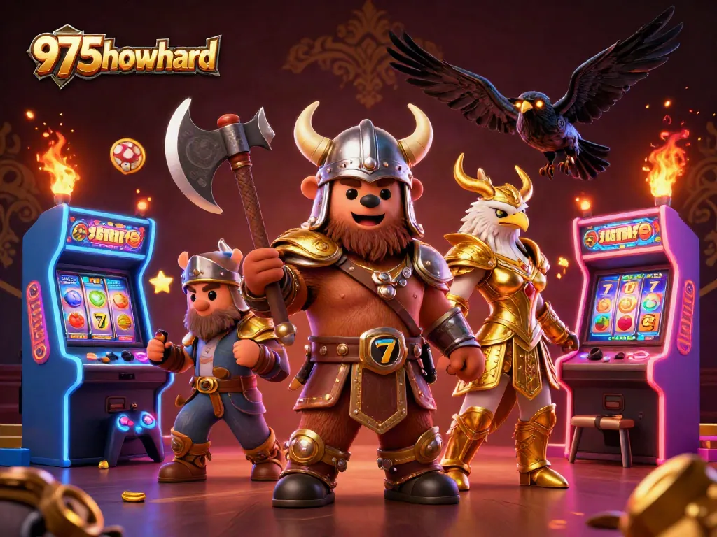 Experience thrilling wins at 975howard with a vibrant 3D casino adventure featuring elite gaming elements.